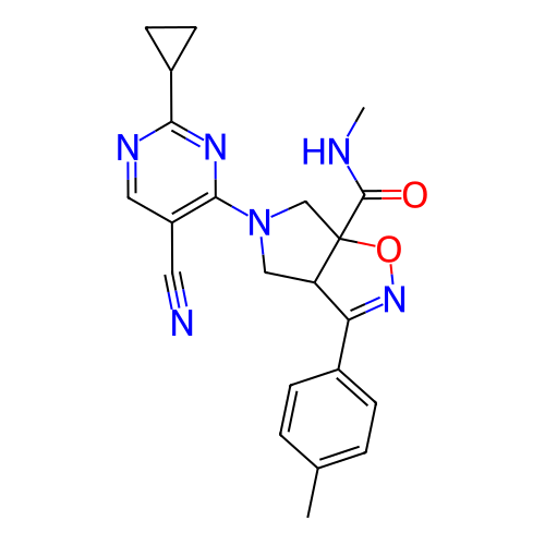 Chemical structure of BindingDB Monomer ID 748736