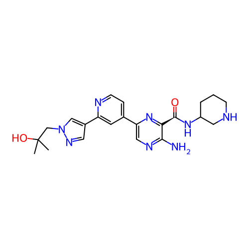 Chemical structure of BindingDB Monomer ID 748782