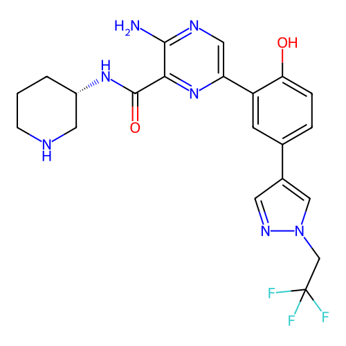 Chemical structure of BindingDB Monomer ID 748801