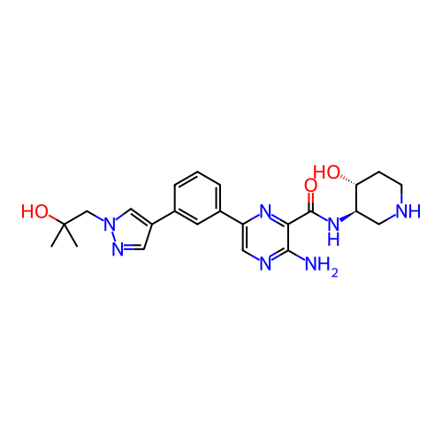 Chemical structure of BindingDB Monomer ID 748805