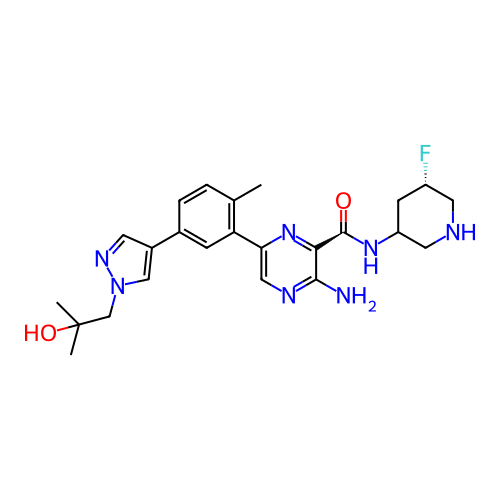 Chemical structure of BindingDB Monomer ID 748814