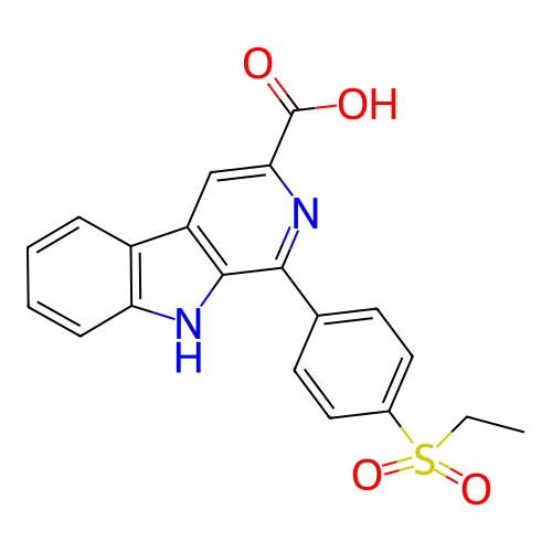 Chemical structure of BindingDB Monomer ID 748907