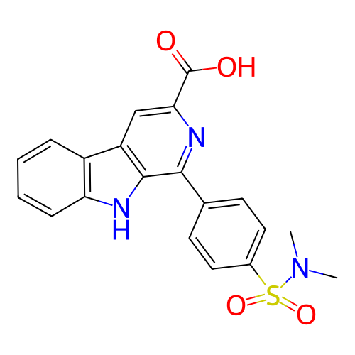 Chemical structure of BindingDB Monomer ID 748908
