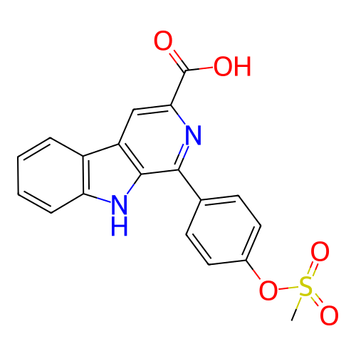 Chemical structure of BindingDB Monomer ID 748909