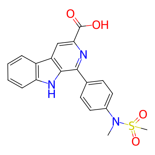 Chemical structure of BindingDB Monomer ID 748920