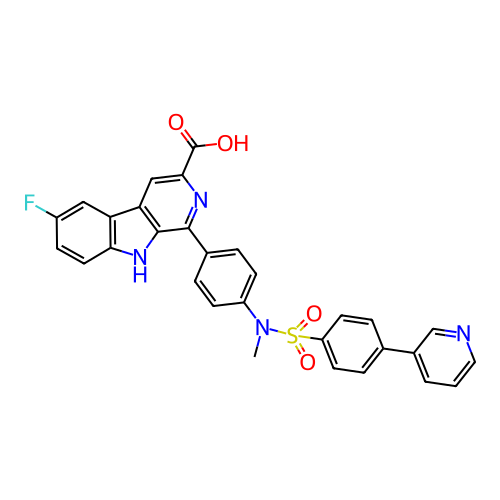 Chemical structure of BindingDB Monomer ID 748934