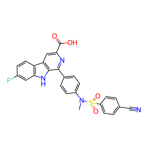 Chemical structure of BindingDB Monomer ID 748945