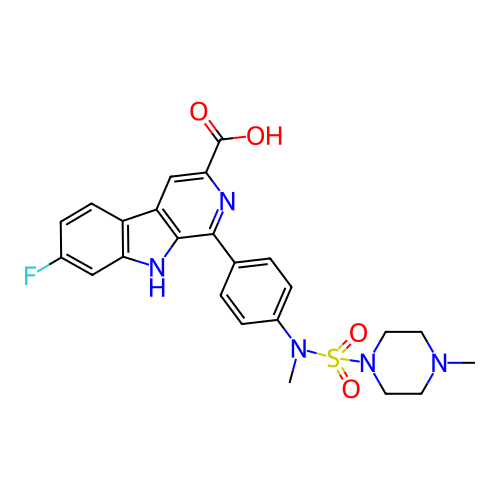 Chemical structure of BindingDB Monomer ID 748946