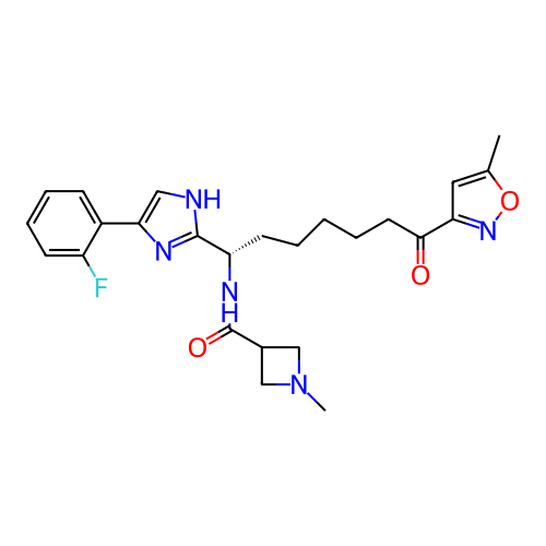 Chemical structure of BindingDB Monomer ID 749768