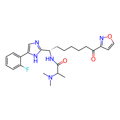 Chemical structure of BindingDB Monomer ID 749770