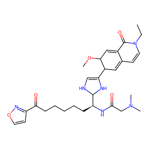 Chemical structure of BindingDB Monomer ID 749803