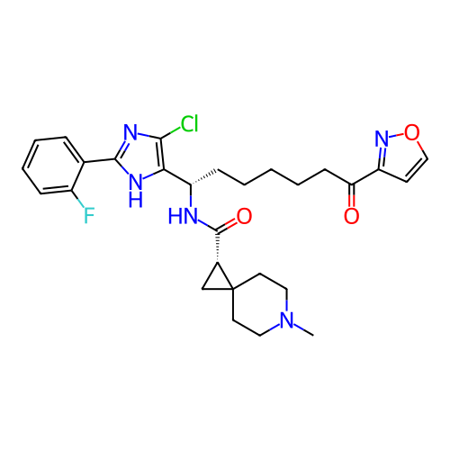 Chemical structure of BindingDB Monomer ID 749821