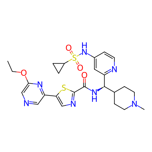 Chemical structure of BindingDB Monomer ID 750054