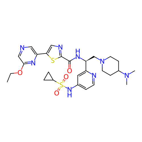 Chemical structure of BindingDB Monomer ID 750071