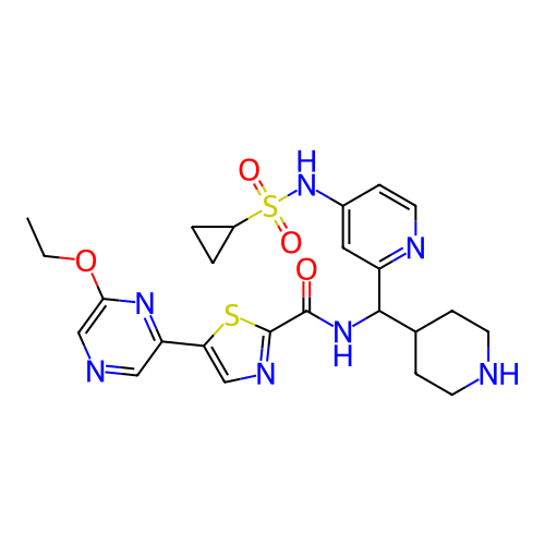 Chemical structure of BindingDB Monomer ID 750078