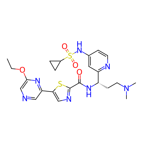 Chemical structure of BindingDB Monomer ID 750085