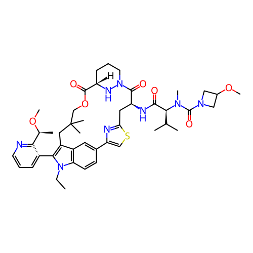 Chemical structure of BindingDB Monomer ID 750724