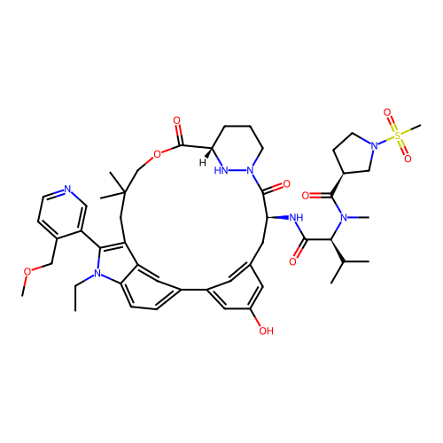 Chemical structure of BindingDB Monomer ID 750762
