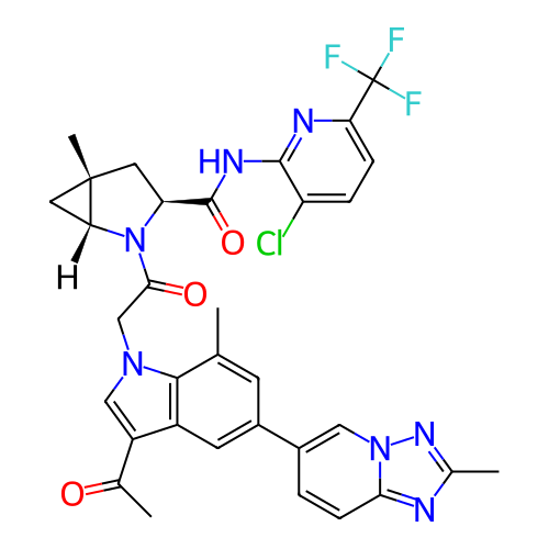 Chemical structure of BindingDB Monomer ID 752304