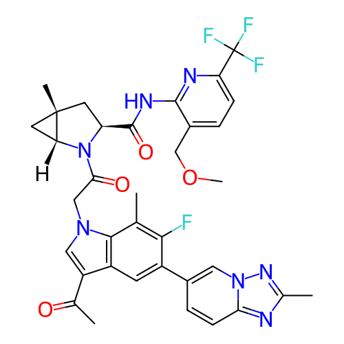 Chemical structure of BindingDB Monomer ID 752327