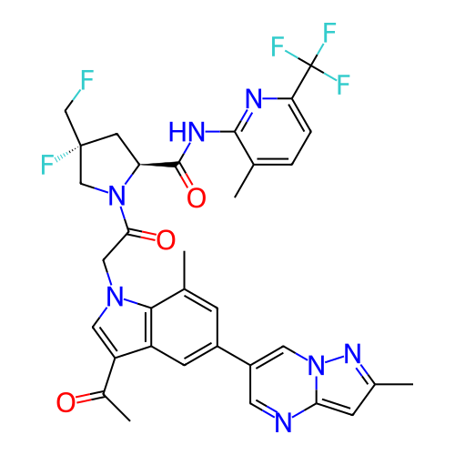 Chemical structure of BindingDB Monomer ID 752332