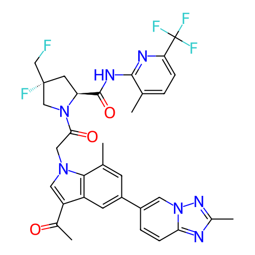 Chemical structure of BindingDB Monomer ID 752333
