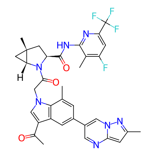 Chemical structure of BindingDB Monomer ID 752334