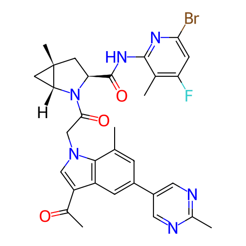 Chemical structure of BindingDB Monomer ID 752337