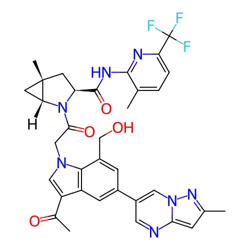 Chemical structure of BindingDB Monomer ID 752365
