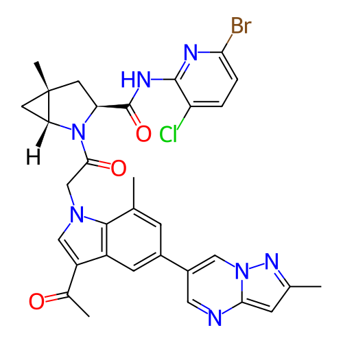 Chemical structure of BindingDB Monomer ID 752369