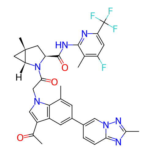 Chemical structure of BindingDB Monomer ID 752380