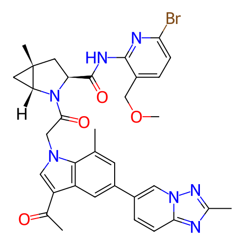 Chemical structure of BindingDB Monomer ID 752384