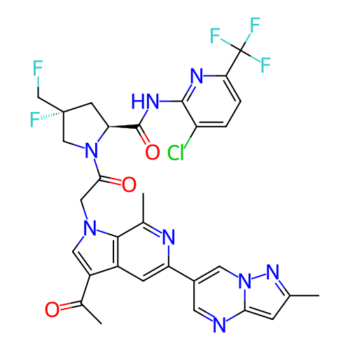 Chemical structure of BindingDB Monomer ID 752396