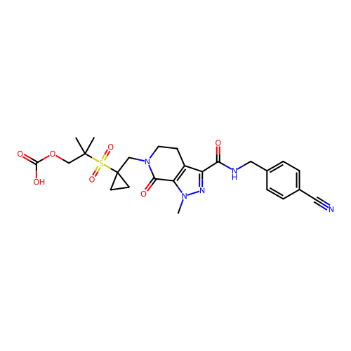 Chemical structure of BindingDB Monomer ID 753069