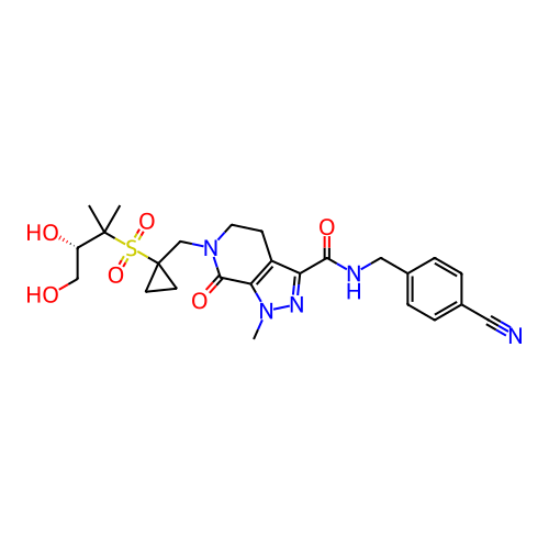 Chemical structure of BindingDB Monomer ID 753195