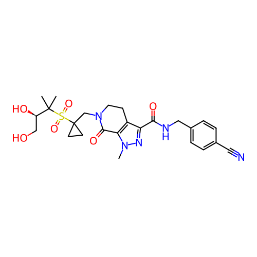 Chemical structure of BindingDB Monomer ID 753196