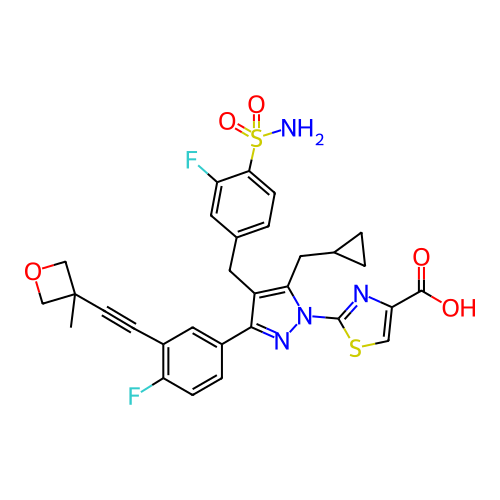 Chemical structure of BindingDB Monomer ID 753570