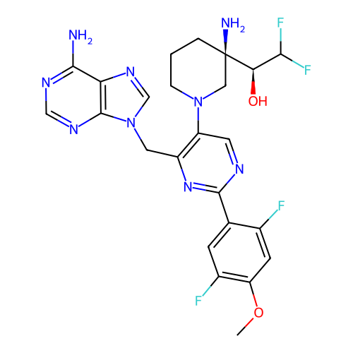 Chemical structure of BindingDB Monomer ID 753595