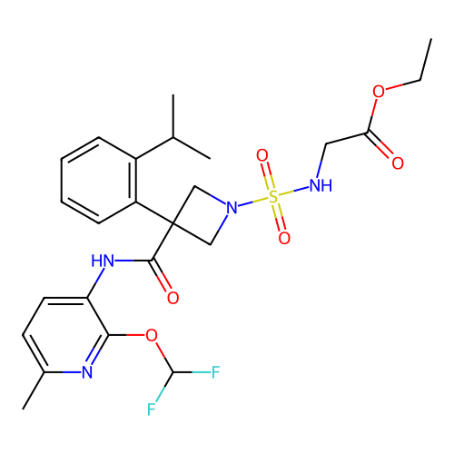 Chemical structure of BindingDB Monomer ID 754288