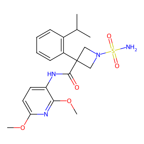 Chemical structure of BindingDB Monomer ID 754306