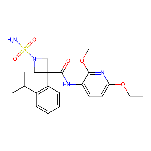 Chemical structure of BindingDB Monomer ID 754309
