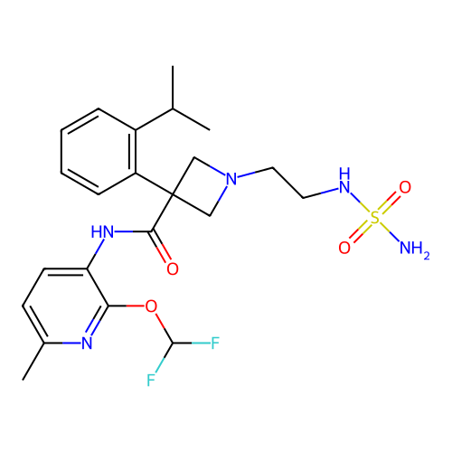 Chemical structure of BindingDB Monomer ID 754327