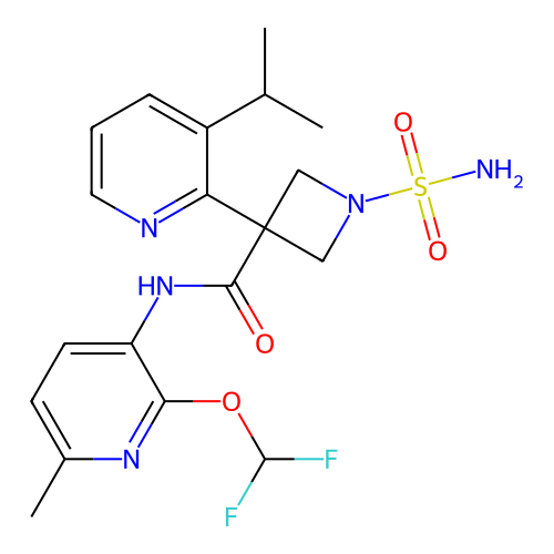 Chemical structure of BindingDB Monomer ID 754709