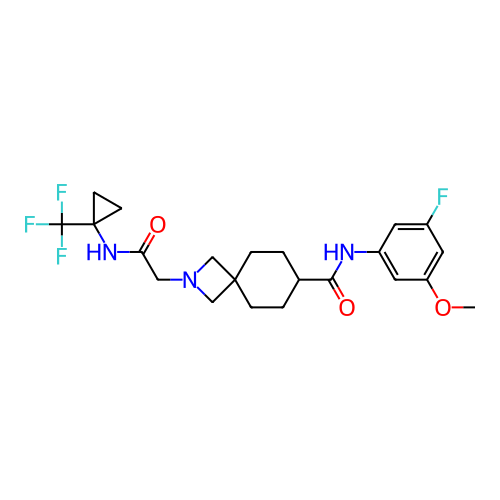 Chemical structure of BindingDB Monomer ID 755450