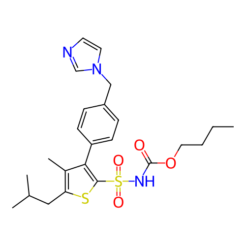 Chemical structure of BindingDB Monomer ID 755780