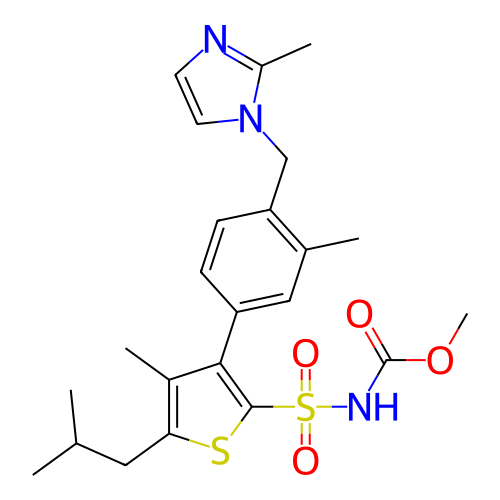 Chemical structure of BindingDB Monomer ID 755803