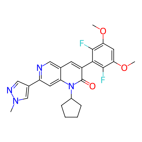 Chemical structure of BindingDB Monomer ID 756305