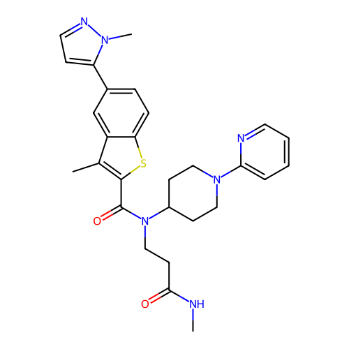 Chemical structure of BindingDB Monomer ID 756834