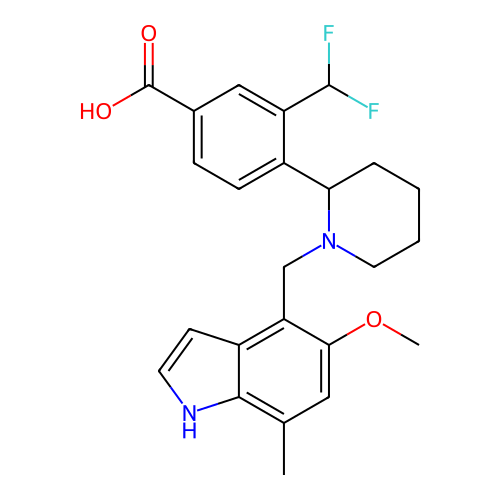 Chemical structure of BindingDB Monomer ID 761306