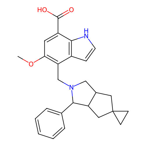 Chemical structure of BindingDB Monomer ID 761309